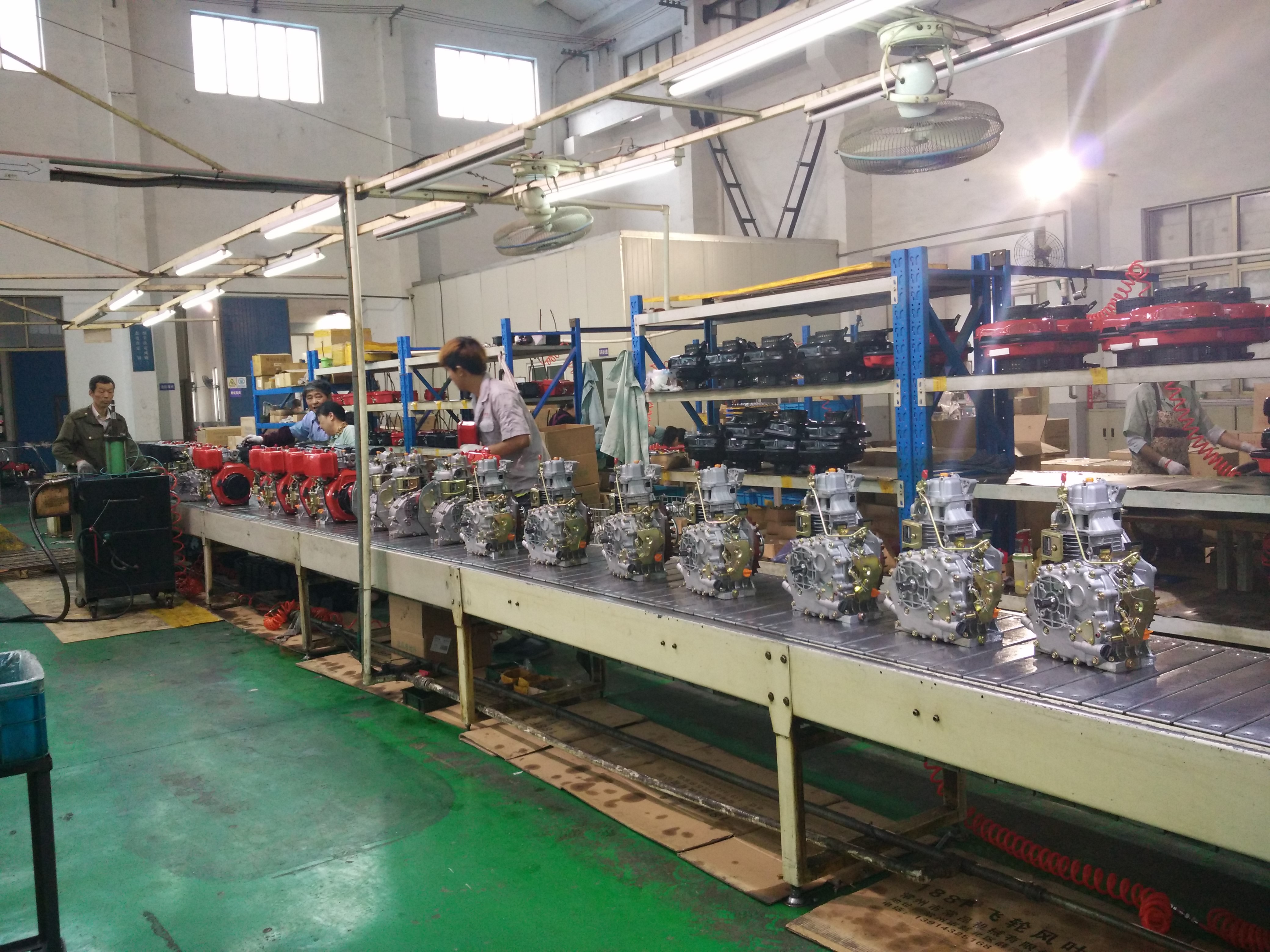 Wuxi Kaiao Power Machinery Co.,Ltd. 공장 생산 라인