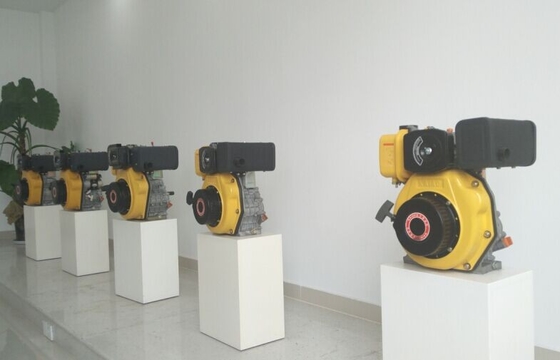 8kw 1500rpm 휴대용 디젤 엔진 단 하나 실린더 세륨 ISO 증명서