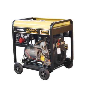 열린 구조 2 실린더 디젤 엔진 발전기 10kva 3600rpm 세륨 ISO 증명서