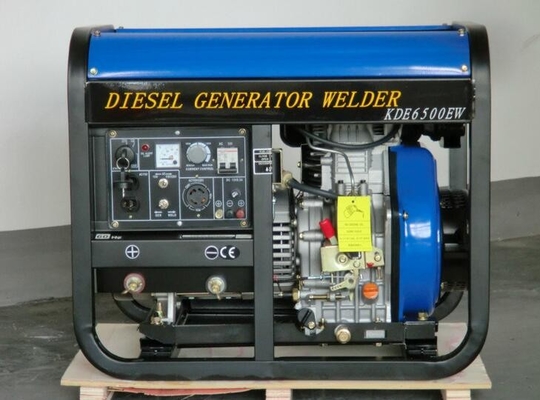 2.2kva 3600rmp 디젤 엔진 발전기 용접공, 전동 발전기 용접 기계 KDE6500EW