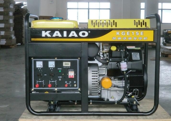 높은 능률적인 가솔린 발전기 세트 13kva 단일 위상 세륨 ISO 증명서