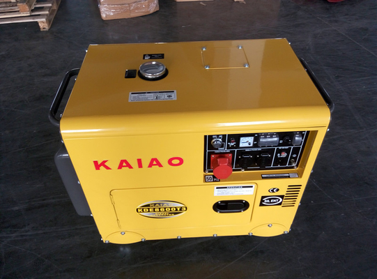 관례 7KVA 3개 단계 작은 디젤 엔진 발전기, 작은 조용한 디젤 엔진 발전기