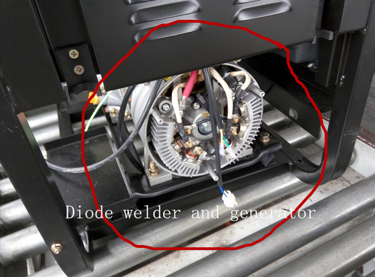 160A - 180A 최고 조용한 작은 디젤 엔진 발전기 2KW 전기 시작/손 시작 체계