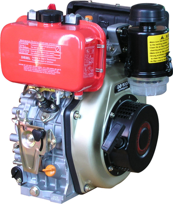 저속 10Hp 공기는 농업 기계 KA186FS를 위한 디젤 엔진을 냉각했습니다