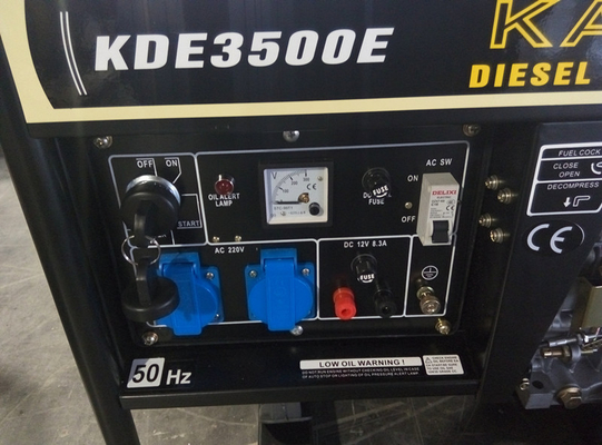 낮은 연료 작은 디젤 엔진 발전기 50/60HZ 더 적은 기술설계 및 프로그램