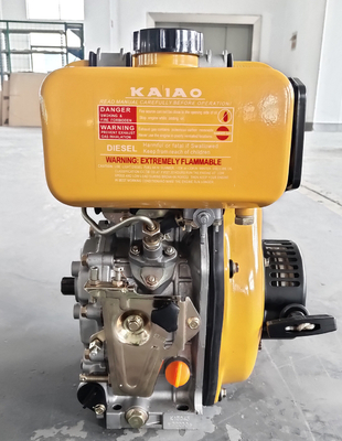 4hp Ka170f 노란색 Kaiao 디젤 엔진