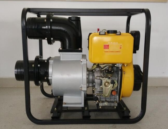 150mm 직경 디젤 6 인치 수도 펌프 KA192F 40 S/4M 각자 골든 아워