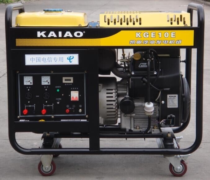10kva 본래 미국 Kohler 엔진 50HZ를 가진 3 단계 가솔린 발전기 세트
