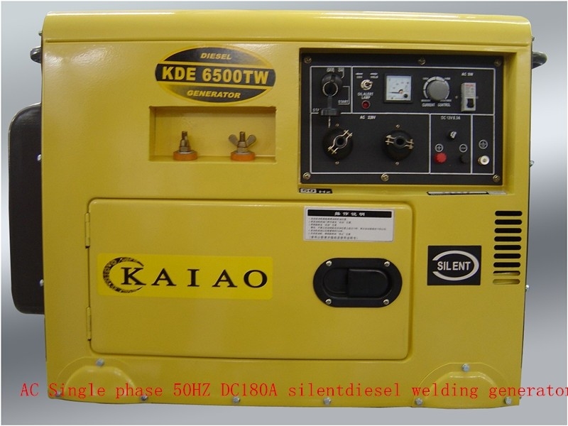160A - 180A 최고 조용한 작은 디젤 엔진 발전기 2KW 전기 시작/손 시작 체계