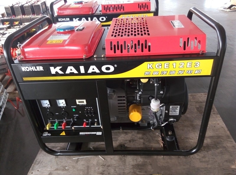 12.5KVA AC 3000/3600rpm 속도를 가진 삼상 Kohler 가솔린 발전기 세트